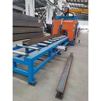 Máquina de corte CNC para biselado/ranurado, haz en H, perfil de acero, Plasma Flame, China