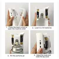 Spray désodorisant automatique longue durée parfumé aux fleurs et aux fruits pour lutter contre les odeurs et rafraîchir l'air
