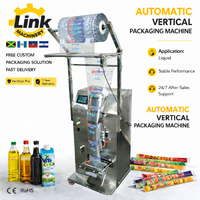 Machine d'emballage automatique pour bâtonnets de jus glacés, sachets et pochettes, pour l'emballage de liquides alimentaires