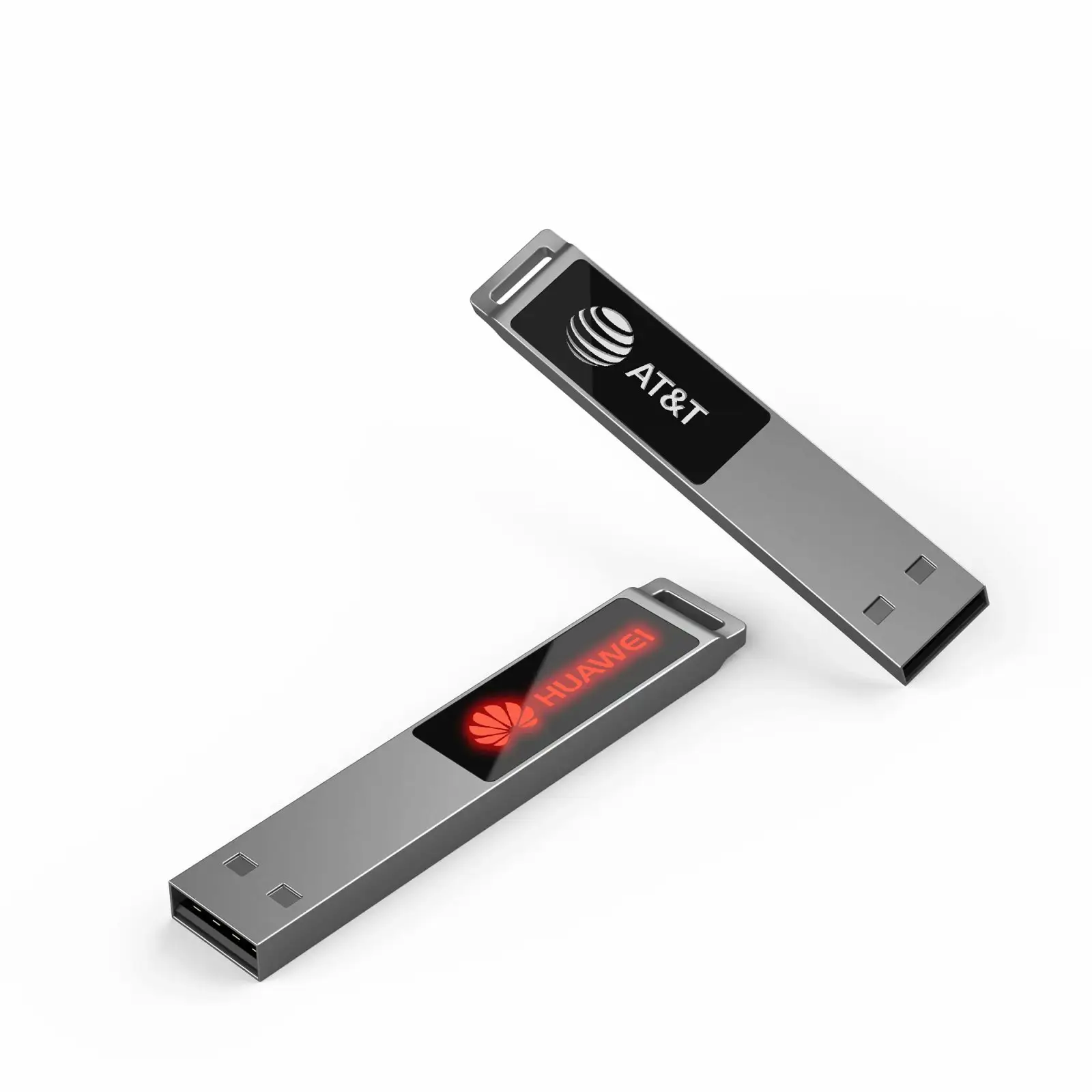 2022 Best usb flash drive with LED logo high speed USB2.0 USB3.0 8GB 32GB light flash drive real capacity