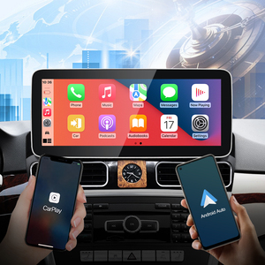 Lecteur multimédia automobile Android 14 CNSTWE Qualcomm 665 12,3 pouces avec GPS DSP compatible avec Mercedes-Benz ML GL W166, CarPlay Android - Product Image 4