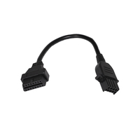 Conector de 8 pines a 16 pines hembra J1962 OBD2 personalizado OBDII, Cable OBD de 16 pines para diagnóstico de mantenimiento de camiones
