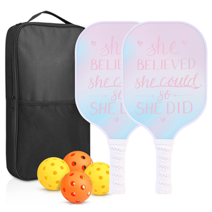 Sharewell-Raquette de Pickelball en nid d'abeille thermoformée bon marché personnalisée en fibre de verre approuvée par l'Usapa Oem - Product Image 3