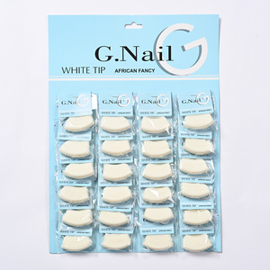 Nouveaux produits pour ongles, <span class=keywords><strong>couleur</strong></span> unie, 24 emballages, plaque de cartes, <span class=keywords><strong>faux</strong></span> ongles, vente en gros - Product Image 2