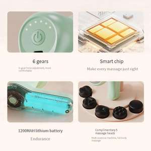 Outil de relaxation portable rechargeable pour le soulagement de la douleur corporelle Masseur anti-cellulite - Product Image 4