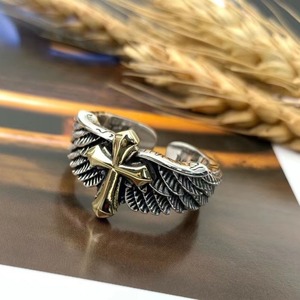 최신 남성 힙합 패션 복고풍 반지 한국 스타일 컨트리 스타일 남성용 현대 보석 - Product Image 5