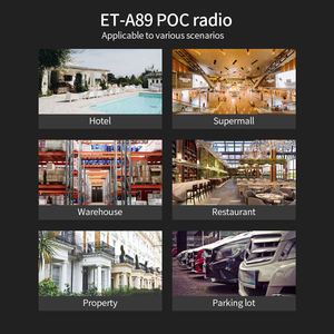 Dernière <span class=keywords><strong>carte</strong></span> SIM Wifi 4G 3G 2G Lte Radio 5000 km Zello Android ETMY ET-A89 radio bidirectionnelle Poc talkie-walkie avec caméra - Product Image 6