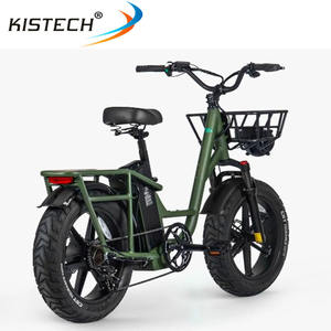 Vélo électrique cargo <span class=keywords><strong>FIIDO</strong></span> T1 Pro, pneus larges de 20 pouces, moteur 750W, batterie au lithium 48V 20AH, vitesse maximale de 45 km/h, frein hydraulique - Product Image 4