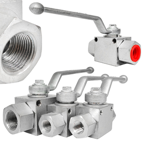 Vanne à boisseau sphérique bidirectionnelle haute pression KHB, raccords de tuyauterie hydraulique haute pression, fournis directement par les fabricants - Product Image 3