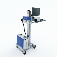 Machine de marquage laser CO2 Flying Style : Impression efficace en un seul passage des dates de production et des codes de lots sur de vastes quantités de produits en bois