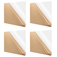 Huishen — feuille acrylique claire, 12 "x 12" 1/8 ", 3mm d'épaisseur, pour projets artisanaux, d'affichage