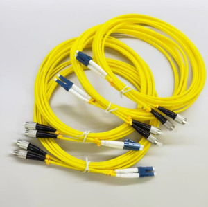 Cable FTTH LSZH de 2.0mm 3.0mm Monomodo Dúplex FC/UPC-LC/UPC, Cable de Fibra Óptica de 3m 5m 10m 9/125, Jumper Óptico - Product Image 2