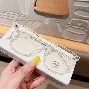 Monturas de Gafas Qianai Square TR90 T3-30154 con Protección UV y Anti Luz Azul, Unisex, Montura Mediana, Lentes de PC - Product Image 3