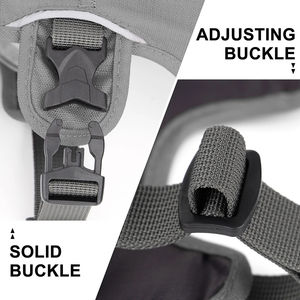 カスタムロゴ屋外反射トレーニング戦術犬ハーネス防水オックスフォードペット犬ベストハーネスメッシュパッド入り犬ハーネス - Product Image 6