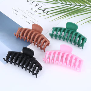 Clip di artigli grandi all'ingrosso accessori per <span class=keywords><strong>capelli</strong></span> da donna coreani di moda 11CM Clip di artigli per <span class=keywords><strong>capelli</strong></span> grandi in plastica opaca grande per <span class=keywords><strong>capelli</strong></span> spessi da donna - Product Image 4