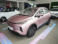 China Exporta el Vehículo Eléctrico Geely Geometry E Firefly 2022-2024, SUV de 5 Plazas, a un Precio Accesible