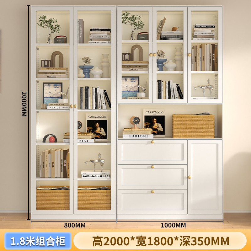 Combinación blanca de 1,8 metros de ancho