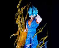 58CM Nouveau Dragon Vegeta Super Saiyan Japonais Recueillir Figurine DBZ Jouet Poupée Grande Figurine Anime PVC Figure