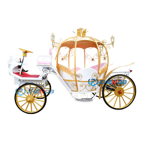 Carroza Real de Calabaza de Alta Calidad con 4 Ruedas para Paseos Turísticos - Product Image 2