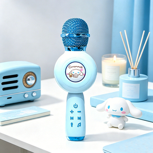Juguetes para Niños, Micrófono Inalámbrico Bluetooth de Dibujos Animados, Canto, Audio, Música, Juguetes Musicales Interactivos para Niños, Juguetes de Karaoke - Product Image 3
