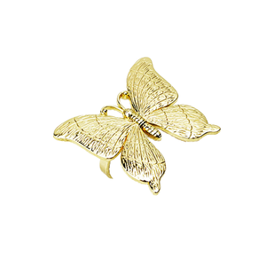 แหวนผ้าเช็ดปากโลหะสีทองรูปผีเสื้อ สำหรับงานแต่งงาน พร้อมคุณสมบัติการจัดเก็บ สำหรับงานปาร์ตี้ - Product Image 4