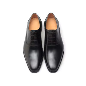 Zapatos Formales y Casuales de Negocios para Hombre, de Alta Calidad y Más Vendidos, Oxfords de Cuero Genuino con Punta Cerrada y Cordones, Antideslizantes y Duraderos - Product Image 1