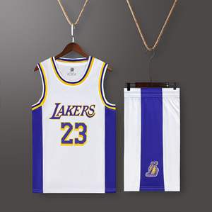 Ensembles de Basket à Manches Courtes pour Garçons et Adolescents, Tenue d'Uniforme Scolaire 2 Pièces Débardeur + Short, Maillot et Survêtement pour Enfants - Product Image 5