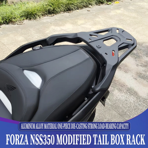 Porte-bagages arrière en aluminium, modifié pour Honda FORZA NSS350 2023-2026, support de bagages arrière - Product Image 5