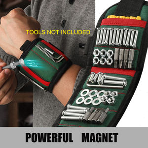Braccialetto Magnetico Personalizzato, Regalo per Uomini, Cintura Portautensili Premium con Potenti Magneti per Tenere Viti e Chiodi, Gadget da Regalo - Product Image 2