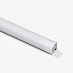 Aluminium profile for kitchen bar cabinets ceiling light strips triangular extruded access diffuser cover