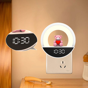 Lámpara de Noche LED de Alta Gama con Control Remoto, Luz Ambiental para Mesita de Noche con Enchufe e Interruptor - Product Image 6