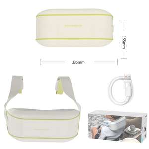 Masajeador de cuello avanzado con calefacción terapéutica para la serenidad y la renovación Mezcla recargable y armoniosa para relajarse - Product Image 1