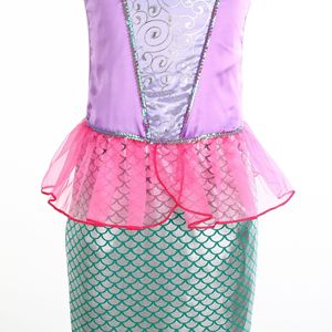 Nuovo Abito in Tulle a Sirena Senza Maniche, Perfetto per Ragazze e Bambini, Ideale per <span class=keywords><strong>Halloween</strong></span>, Giochi di Ruolo e Feste di Compleanno - Product Image 5