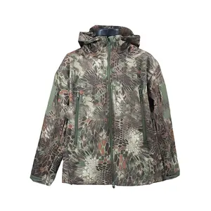 Thiết kế mới Mens kryptek Python softshell săn bắn áo khoác không thấm nước