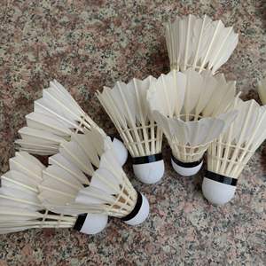 Volants de badminton en plumes de canard, double vol, stabilité accrue, durables, compétitions de badminton, volants de badminton - Product Image 6