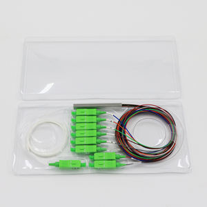 <span class=keywords><strong>Divisor</strong></span> PLC <span class=keywords><strong>de</strong></span> Fibra Óptica FTTH 1:<span class=keywords><strong>8</strong></span>, Tubo <span class=keywords><strong>de</strong></span> Acero SC APC, 1M, Tipo Mini 1*<span class=keywords><strong>8</strong></span> - Product Image 3