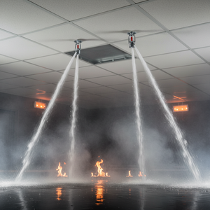 Tête de sprinkler en laiton <span class=keywords><strong>Leyon</strong></span>, système d'extinction d'incendie FireLock, norme CE, filetage NPT BSPT, K8 ESFR, sprinkler suspendu - Product Image 2