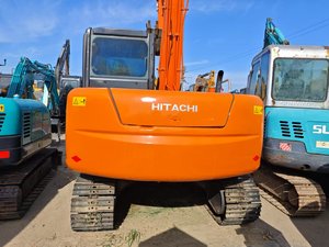 Excavadora usada de alto rendimiento Hitachi ZX70 de 7 toneladas, miniexcavadora de cadenas usada con pocas horas de trabajo, en stock. - Product Image 5