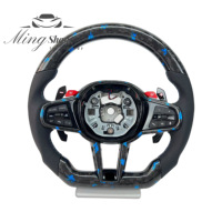 Volant en fibre de carbone LCI pour BMW G01 G02 G05 G06 G07 G08 G11 G12 G14 G15 G16 G17 G20 G29 G30 G31 G32 G80 G82 F92 X3 X4 X5