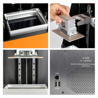 Mesin Pencetak 3D Resin LCD Profesional Dazzle untuk Perhiasan Gigi, Dapat Mendukung Kustomisasi, Printer Gigi 3D L120
