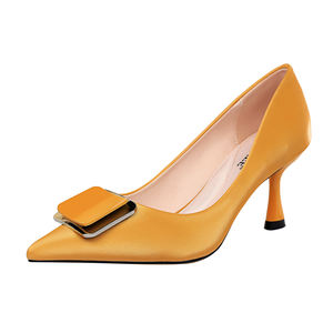 1266-7 di Alta-tacco alto bicchiere di vino con la bocca poco profonde punta in metallo fibbia della cintura professionale OL tacco alto delle <span class=keywords><strong>donne</strong></span> <span class=keywords><strong>scarpe</strong></span> da - Product Image 1