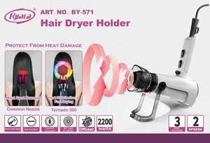 Profesional Salon 360 Pulley Tangan Gratis Pengering Rambut Stand Bracket Desain Rambut Hair <span class=keywords><strong>Dryer</strong></span> - Product Image 3