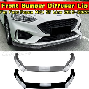 For Ford Focus MK4 ST Line 2019-2022 Front Bumper Spoiler Front Bumper Diffuser Lip Protector Guard <b>Splitter</b> Car Accessories - Product Image 1