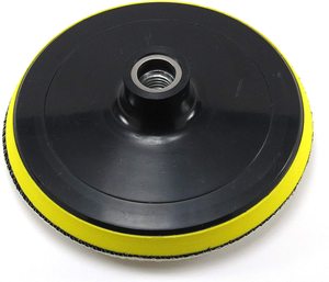 5inch Car Polishing Pad ROUND polishing wheel with plastic backing