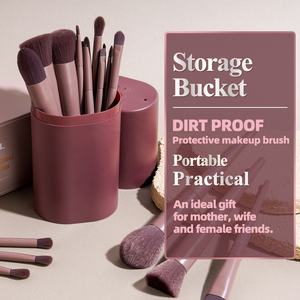 مجموعة فرش مكياج BS-MALL مكونة من 18 قطعة مع حامل، فرش مكياج احترافية للوجه والعيون بعلامة تجارية خاصة، نباتية وصناعية، مع إمكانية تخصيص الشعار - Product Image 5