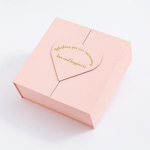 Nouvelle boîte cadeau haut de gamme à double porte pour <span class=keywords><strong>anniversaire</strong></span>, Saint-Valentin, garçons, filles, emballage cadeau rectangulaire en <span class=keywords><strong>carton</strong></span>, vente en gros - Product Image 5