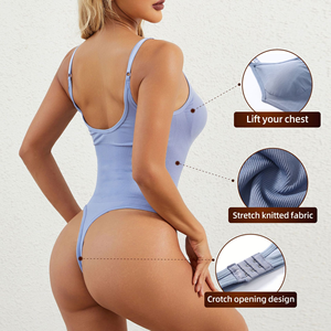 Nuovo arrivo tuta per il controllo della pancia senza cuciture ad alta elasticità Sexy body perizoma con lifting all'anca da donna. - Product Image 3