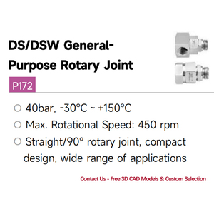 Connecteur rotatif droit en acier inoxydable EAGLE, raccord BSP G femelle/mâle, joint rotatif à angle droit pour liquides et gaz - Product Image 2