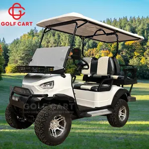 72V Batería de Litio Solar 6 Seaters Off Road Electric Street Legal Golf Cart Buggy