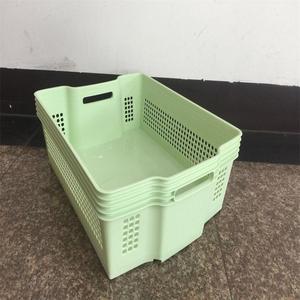 Plastic <b>Storage</b> <b>Basket</b> Rectangle Stackable For Neatening And <b>Storage</b> - Product Image 3